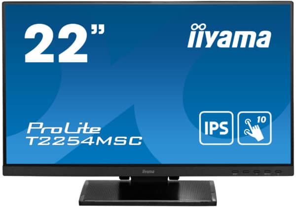 Écran tactile iiyama ProLite T2254MSC-B1AG 21,5 pouces IPS Full HD