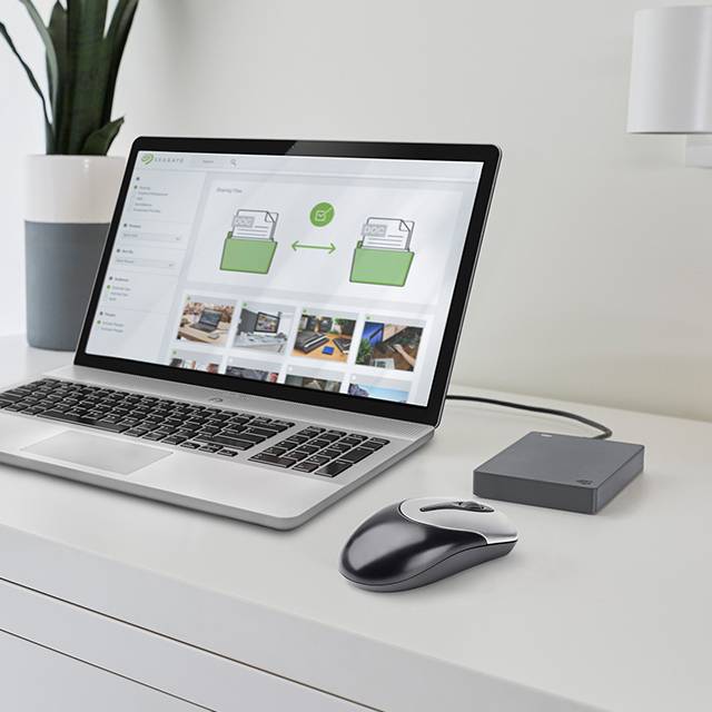 Connexion USB 3.0 du disque dur externe Seagate Basic